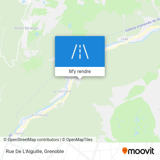 Rue De L'Aiguille plan