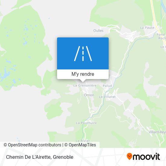 Chemin De L'Airette plan