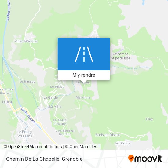 Chemin De La Chapelle plan