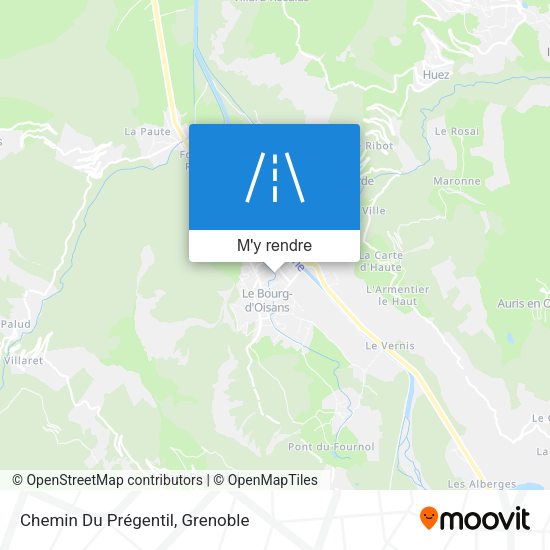 Chemin Du Prégentil plan