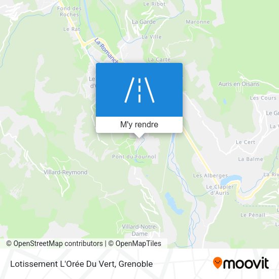 Lotissement L'Orée Du Vert plan