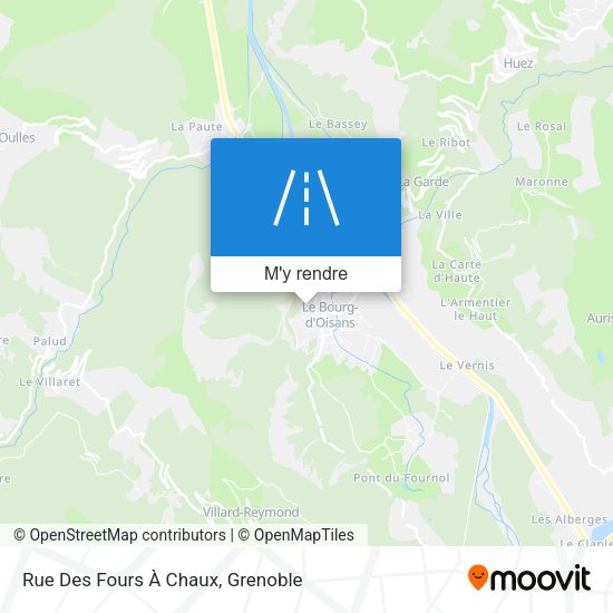 Rue Des Fours À Chaux plan