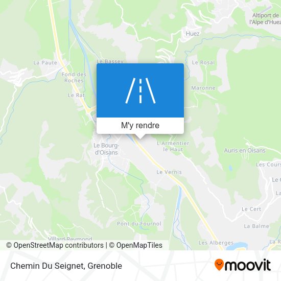 Chemin Du Seignet plan