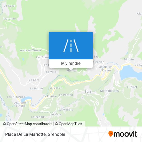 Place De La Mariotte plan