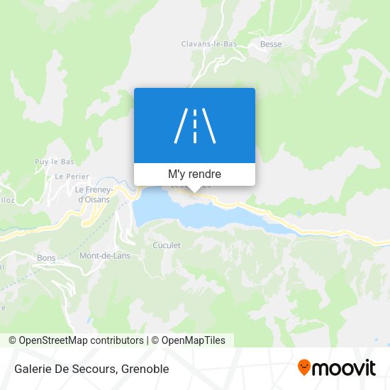 Galerie De Secours plan