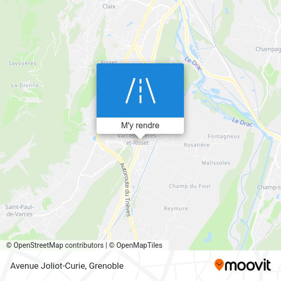 Avenue Joliot-Curie plan