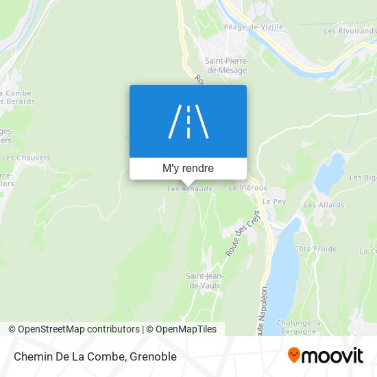 Chemin De La Combe plan