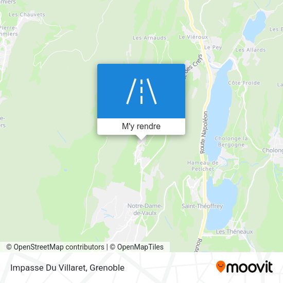 Impasse Du Villaret plan