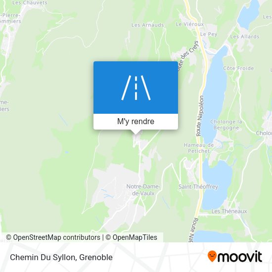 Chemin Du Syllon plan