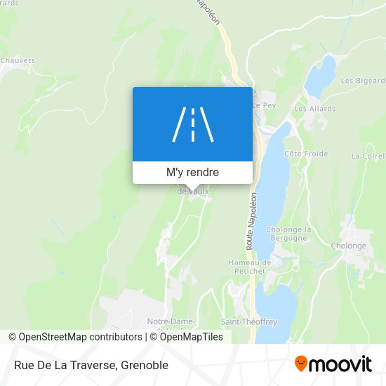 Rue De La Traverse plan