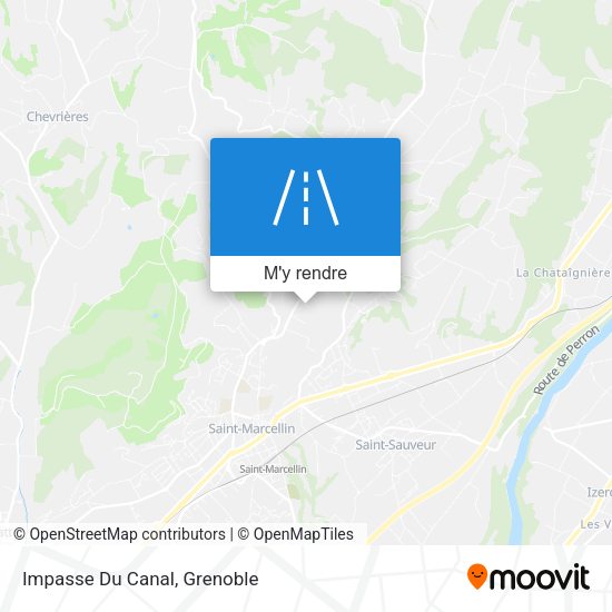 Impasse Du Canal plan