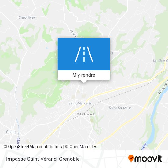 Impasse Saint-Vérand plan