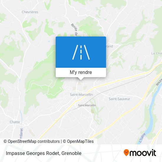 Impasse Georges Rodet plan