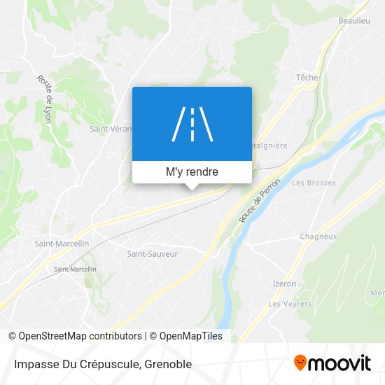 Impasse Du Crépuscule plan