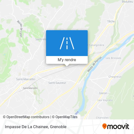 Impasse De La Chainee plan