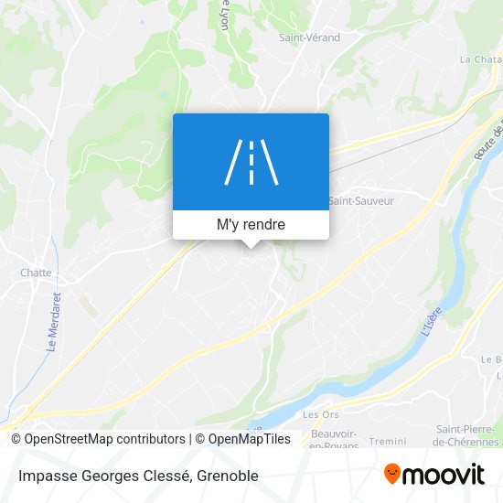 Impasse Georges Clessé plan