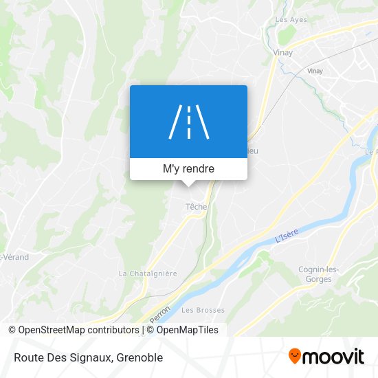 Route Des Signaux plan