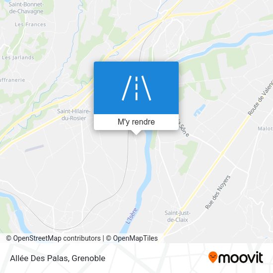 Allée Des Palas plan