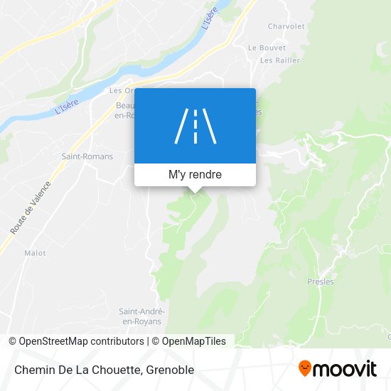 Chemin De La Chouette plan