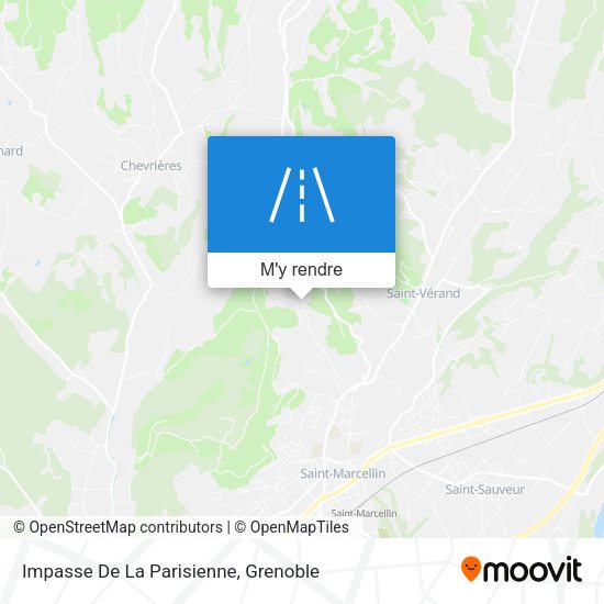 Impasse De La Parisienne plan