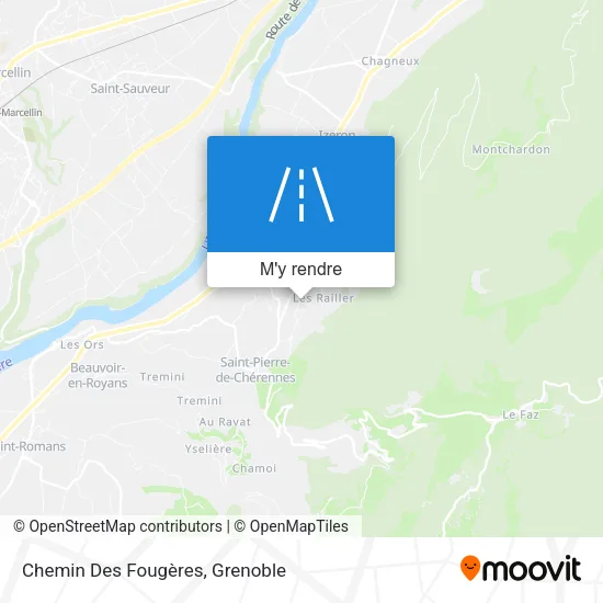 Chemin Des Fougères plan