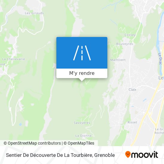 Sentier De Découverte De La Tourbière plan