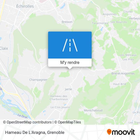 Hameau De L'Aragna plan
