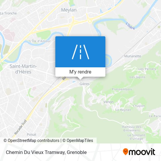 Chemin Du Vieux Tramway plan