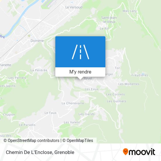 Chemin De L'Enclose plan