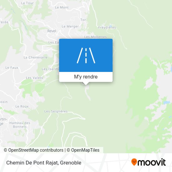 Chemin De Pont Rajat plan