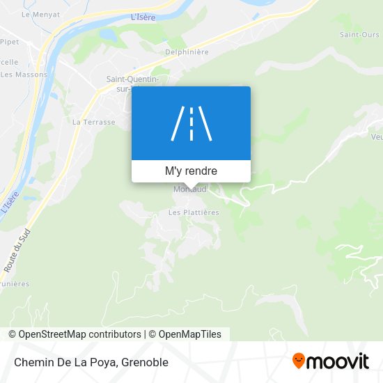 Chemin De La Poya plan