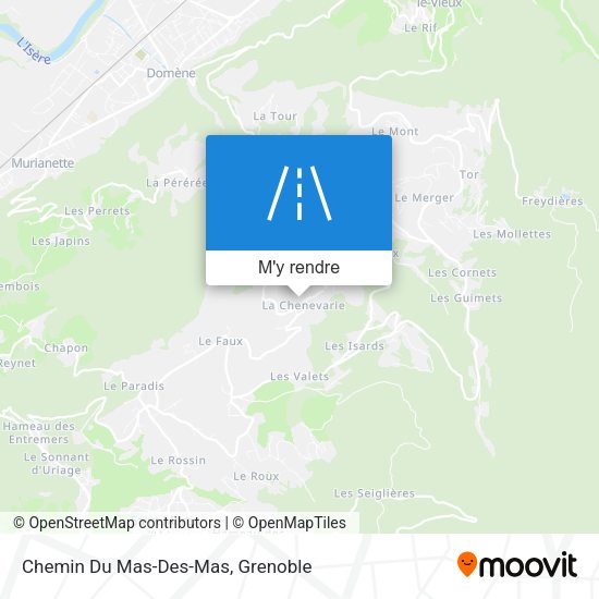 Chemin Du Mas-Des-Mas plan