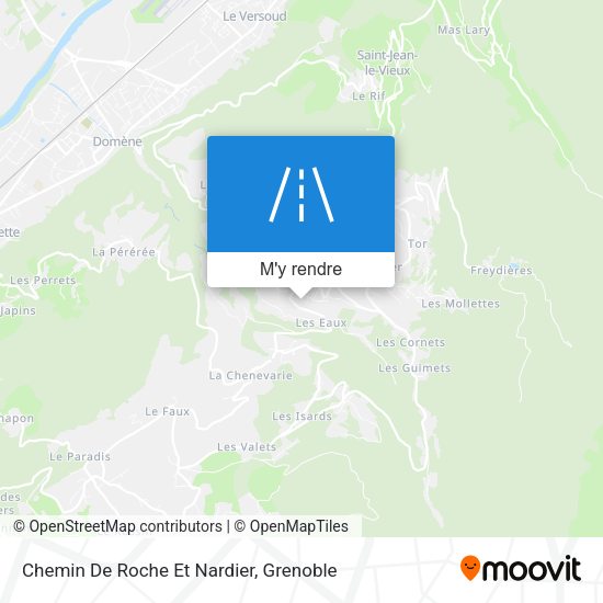 Chemin De Roche Et Nardier plan