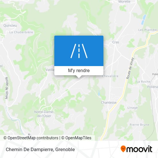 Chemin De Dampierre plan