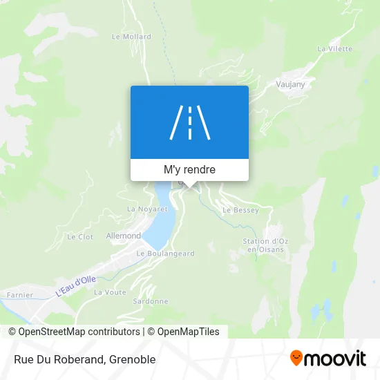 Rue Du Roberand plan