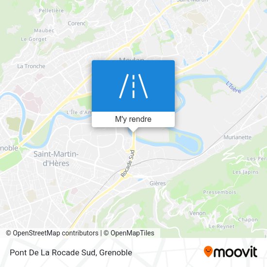 Pont De La Rocade Sud plan