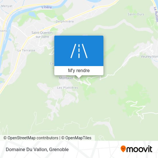 Domaine Du Vallon plan
