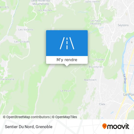 Sentier Du Nord plan