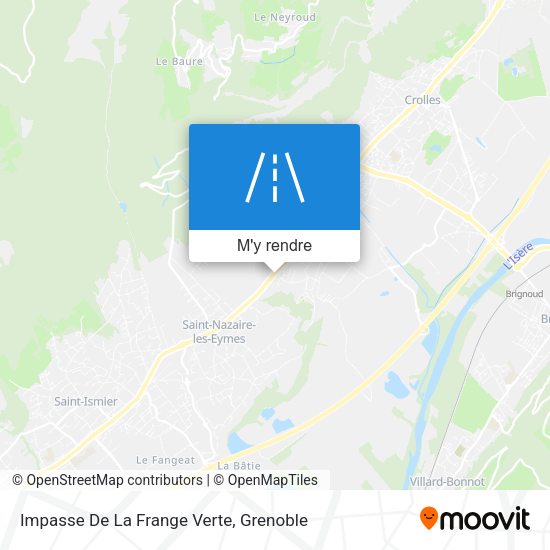 Impasse De La Frange Verte plan