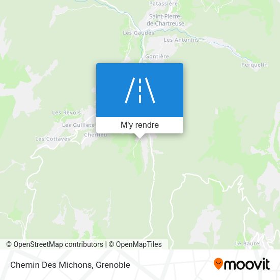 Chemin Des Michons plan