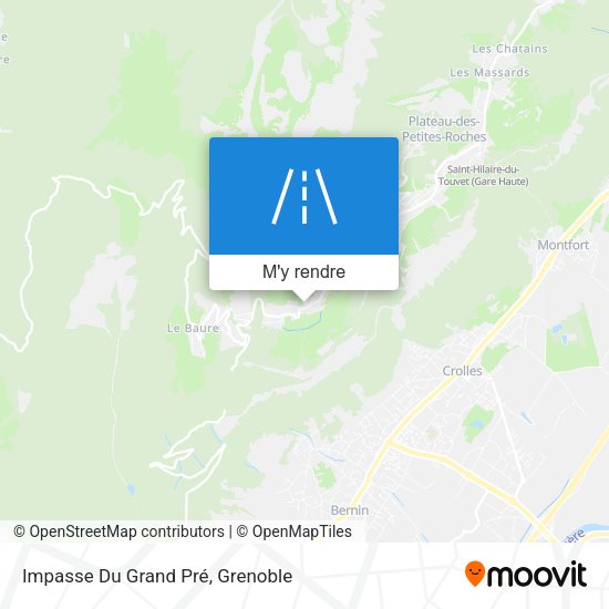 Impasse Du Grand Pré plan