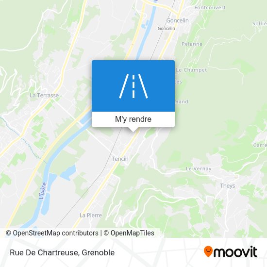 Rue De Chartreuse plan
