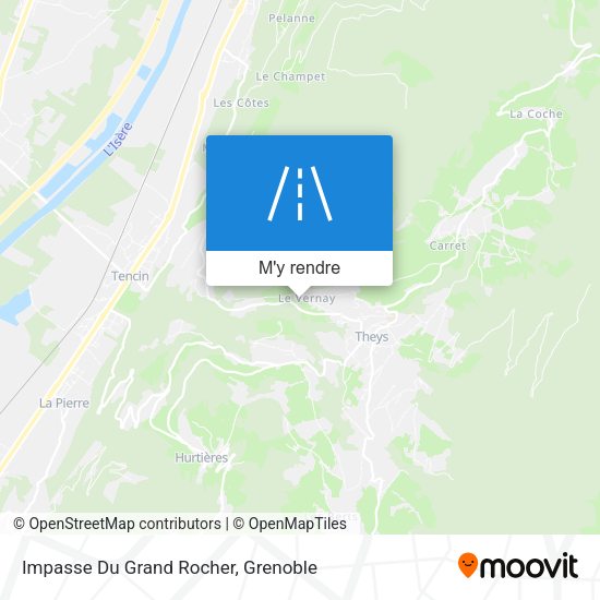 Impasse Du Grand Rocher plan