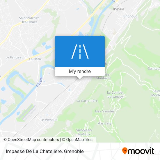 Impasse De La Chatelière plan