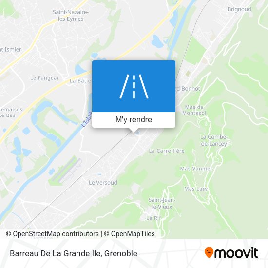 Barreau De La Grande Ile plan