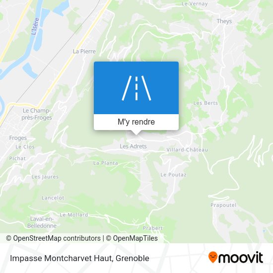 Impasse Montcharvet Haut plan