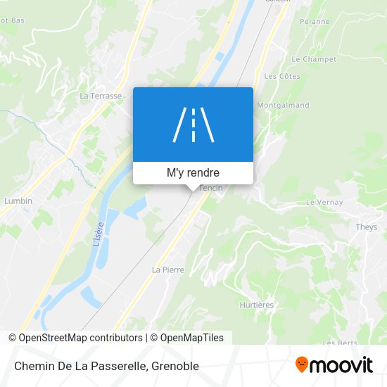 Chemin De La Passerelle plan