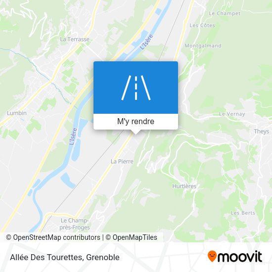 Allée Des Tourettes plan