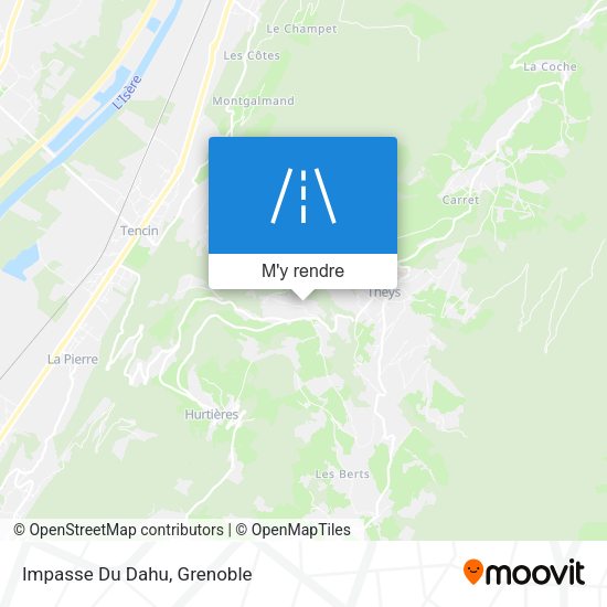 Impasse Du Dahu plan