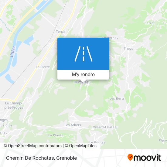 Chemin De Rochatas plan